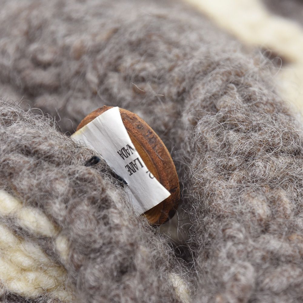 MARK マーク カナダ製 肉厚なずっしりとした カウチンセーター ニット