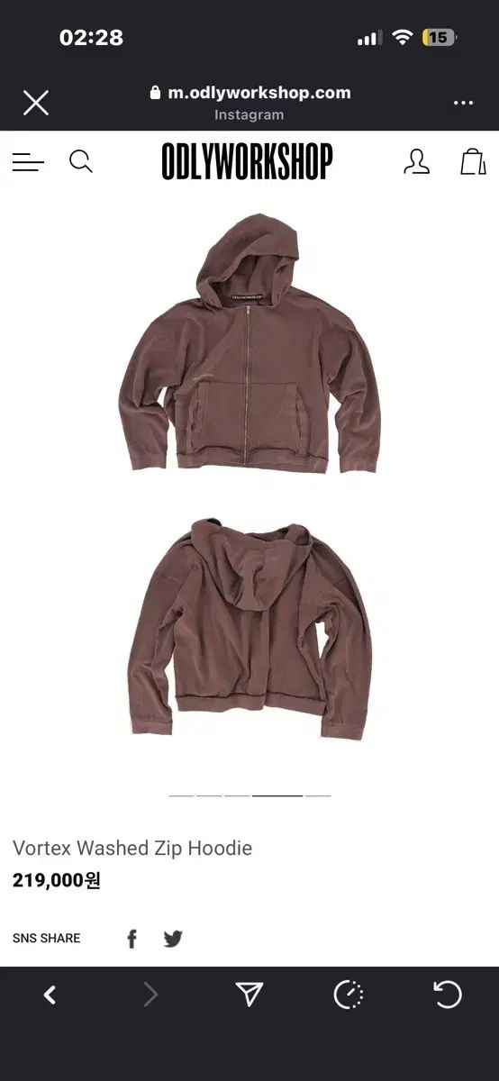 オドリーワークショップ odlyworkshop フードジップアップ m