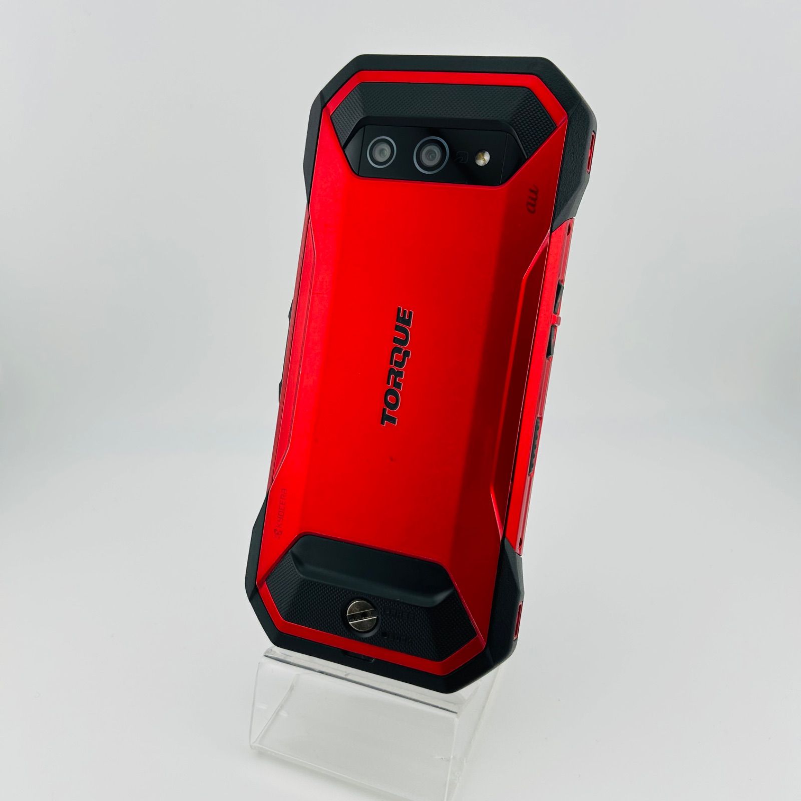 訳あり SIMフリー 本体 TORQUE 5G 128 GB 281G2 レッド バッテリー良好 TORQUE 5G 128GB レッドSIMフリー(simロック解除済) 白