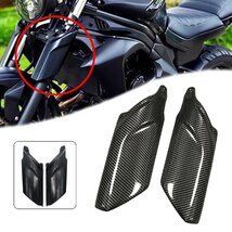 KAWASAKI ER-6N 2012-2016用 フロントフォークカバー カーボン調