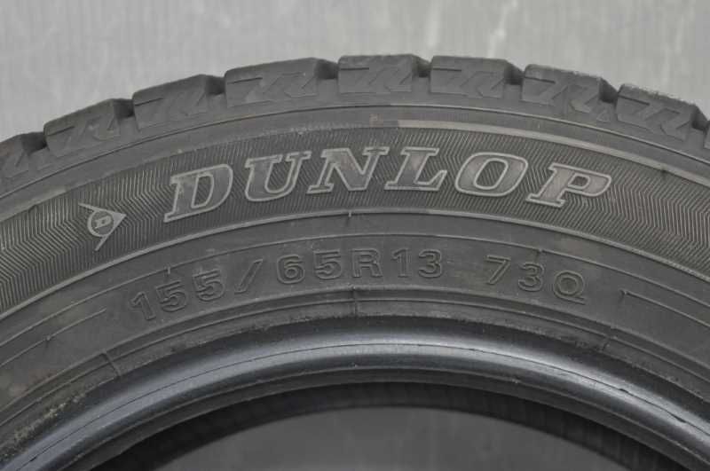 バリ山☆ スタッドレスタイヤ 2023年製 155/65 R13 ダンロップ