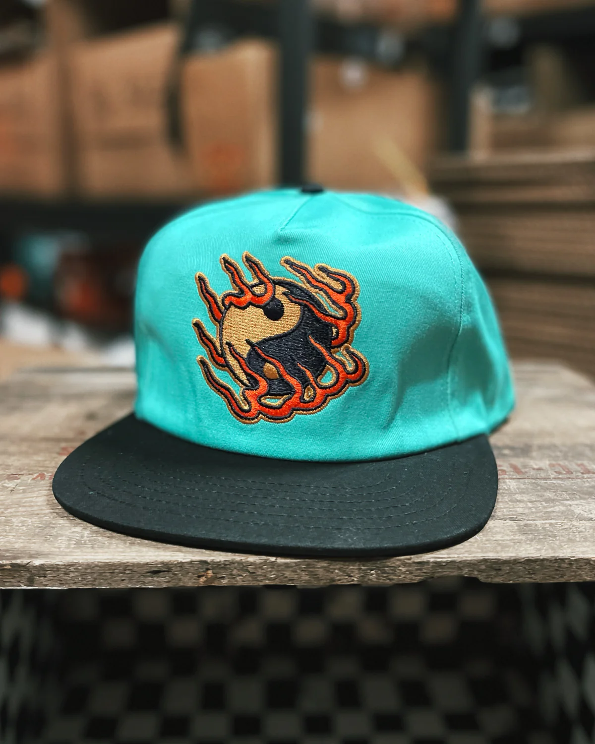 モルスク Mollusk 陰陽cap　トラディショナルタトゥー　トラッカーキャップ
