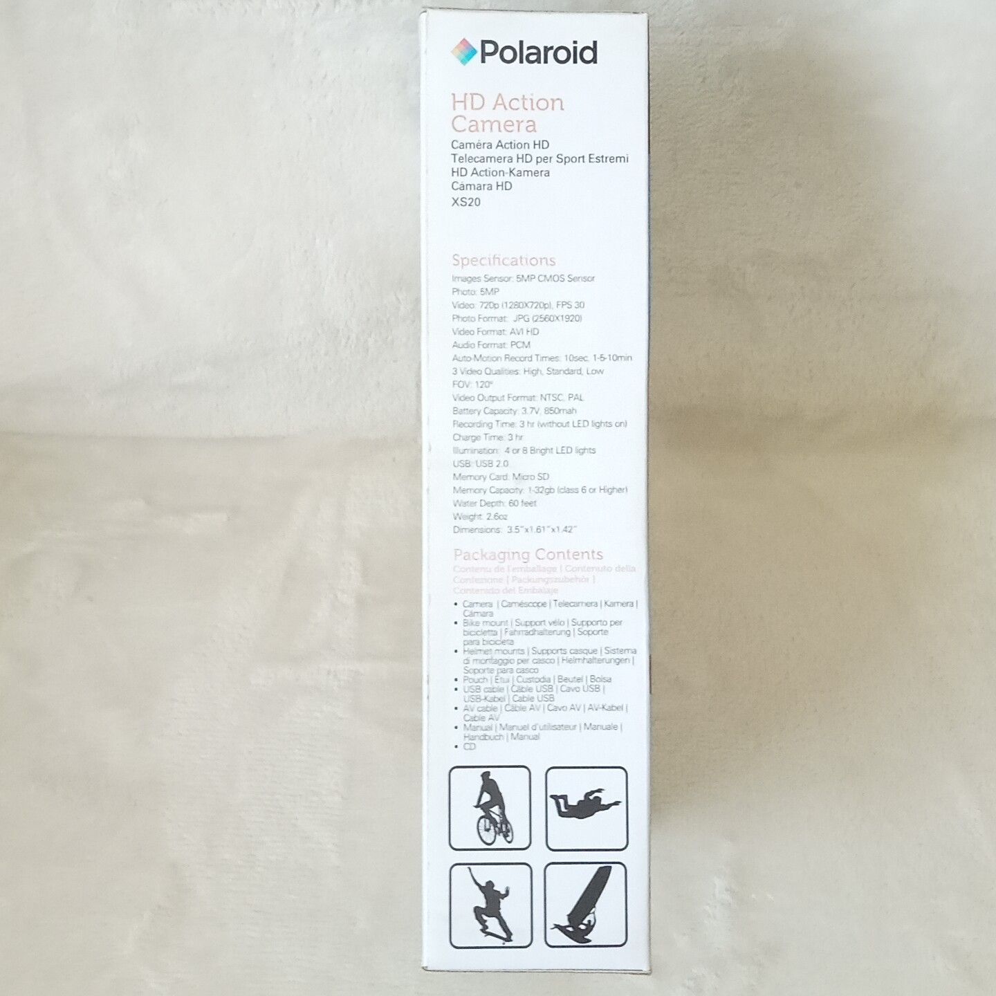 防水アクションカメラ