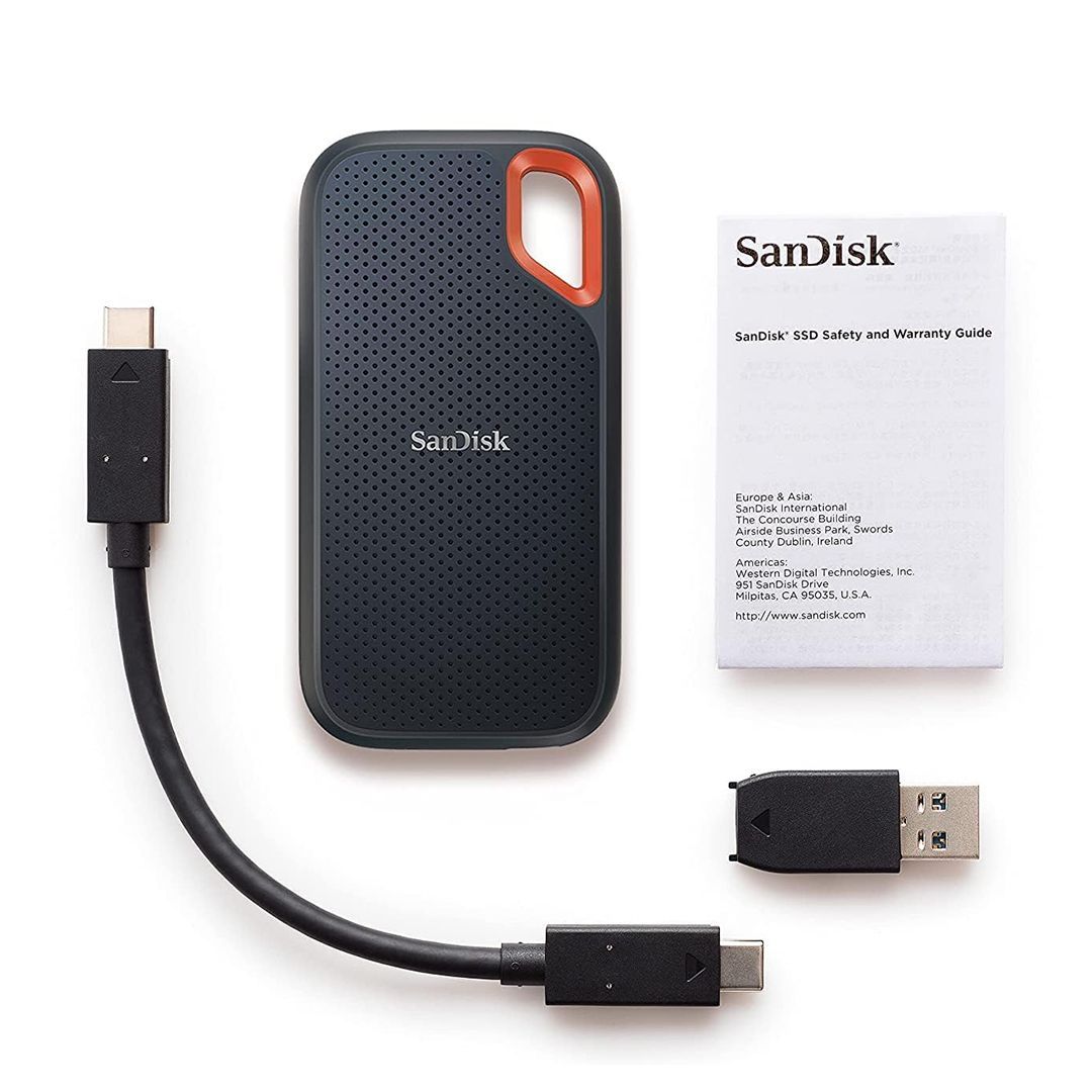2｜IP65の耐水および防塵｜外付けSSD｜安心の5年保証｜SDSSDE61-1T00-J25
