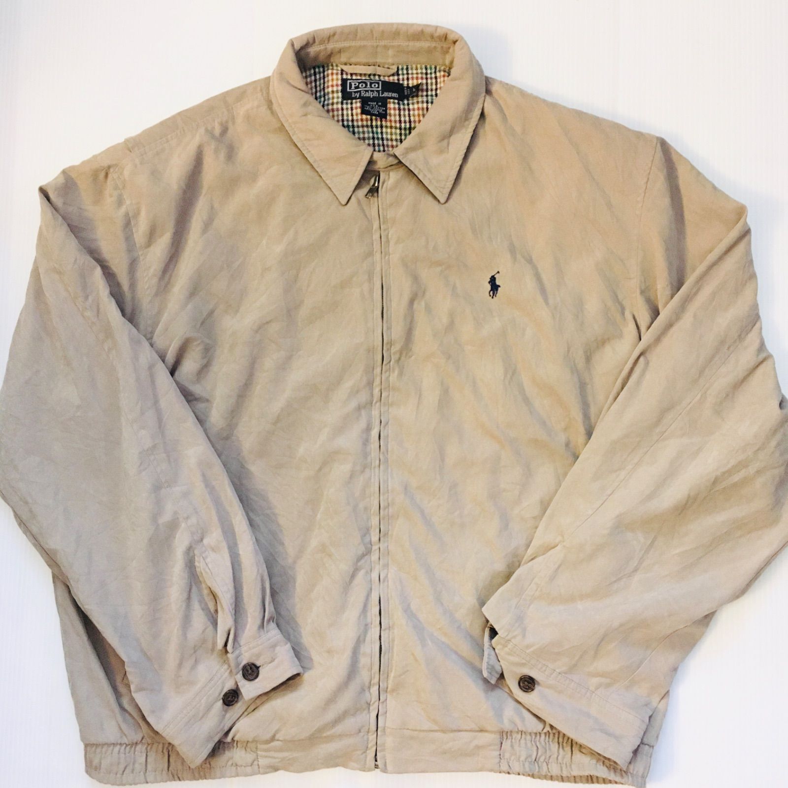 ラルフローレン Polo by Ralph Lauren L 裏ガンクラブチェック柄 