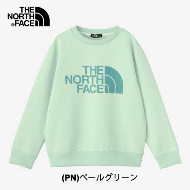 種類12：(K)ブラック/130 ザ・ノース・フェイス キッズ トレーナー THE NORTH FACE NTJ12471 カラライズスウェットクルー クルーネック ストレッチ  ノースフェイス (240125) 子供 