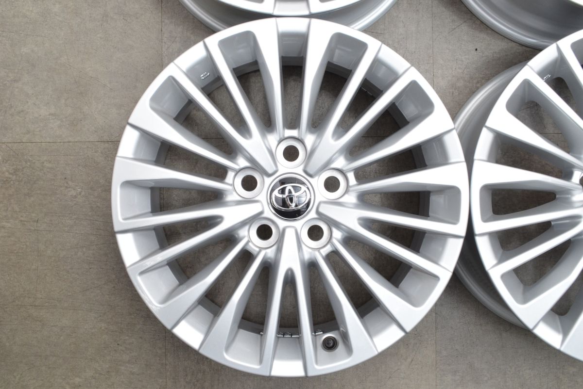 新車外し品 トヨタ 40 ヴェルファイア 純正 17in 6.5J 40 PCD120 4本 スタッドレス用に アルファード レクサス LM TRITUETUBI_COM