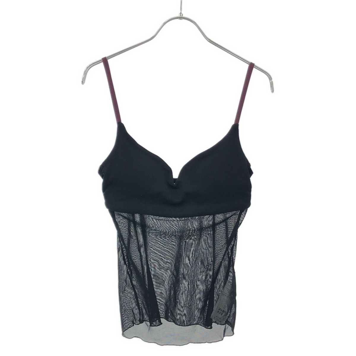 JOHN MASON SMITH ジョン メイソン スミス 25SS Plage別注 キャミソール 25SCT-718L-PLG ブラック 38