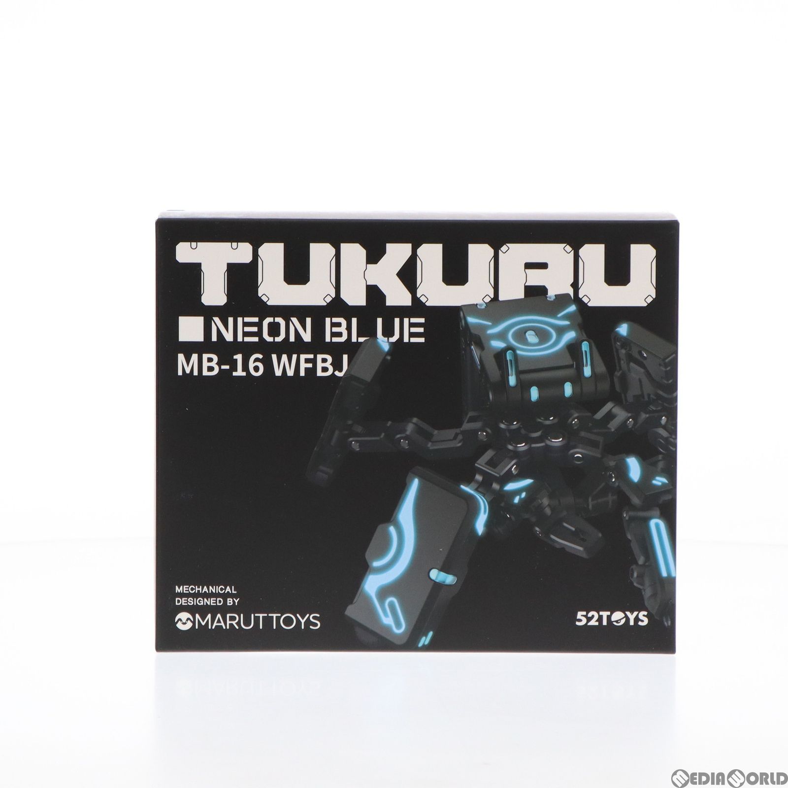 MEGABOX(メガボックス) MB-16 WFBJ TUKURU NEON BLUE(ツクル ネオンブルー) アクションフィギュア 完成トイ 52TOYS