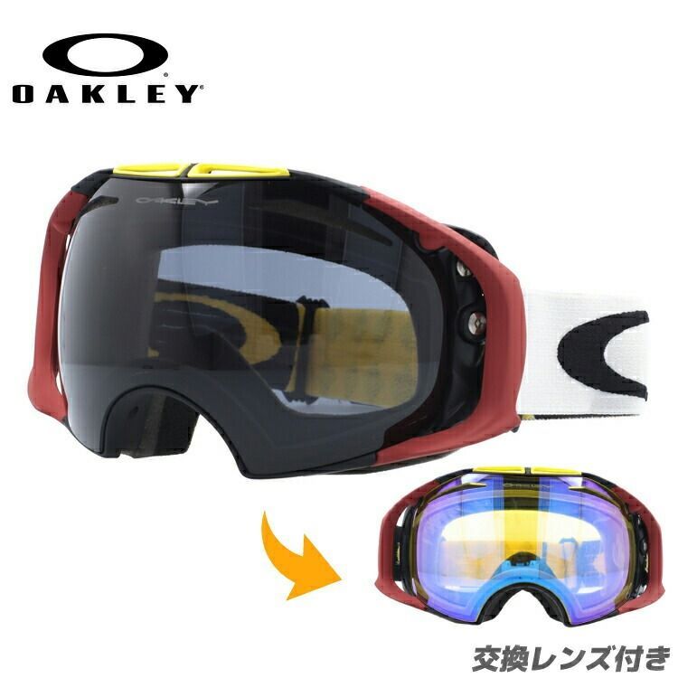 オークリー スノーゴーグル OAKLEY スキー スノーボード ゴーグル AIRBRAKE エアブレイク アジアンフィット OO7037-24 スキーゴーグル スノーボードゴーグル スノボゴーグル スノボ メンズ レディース