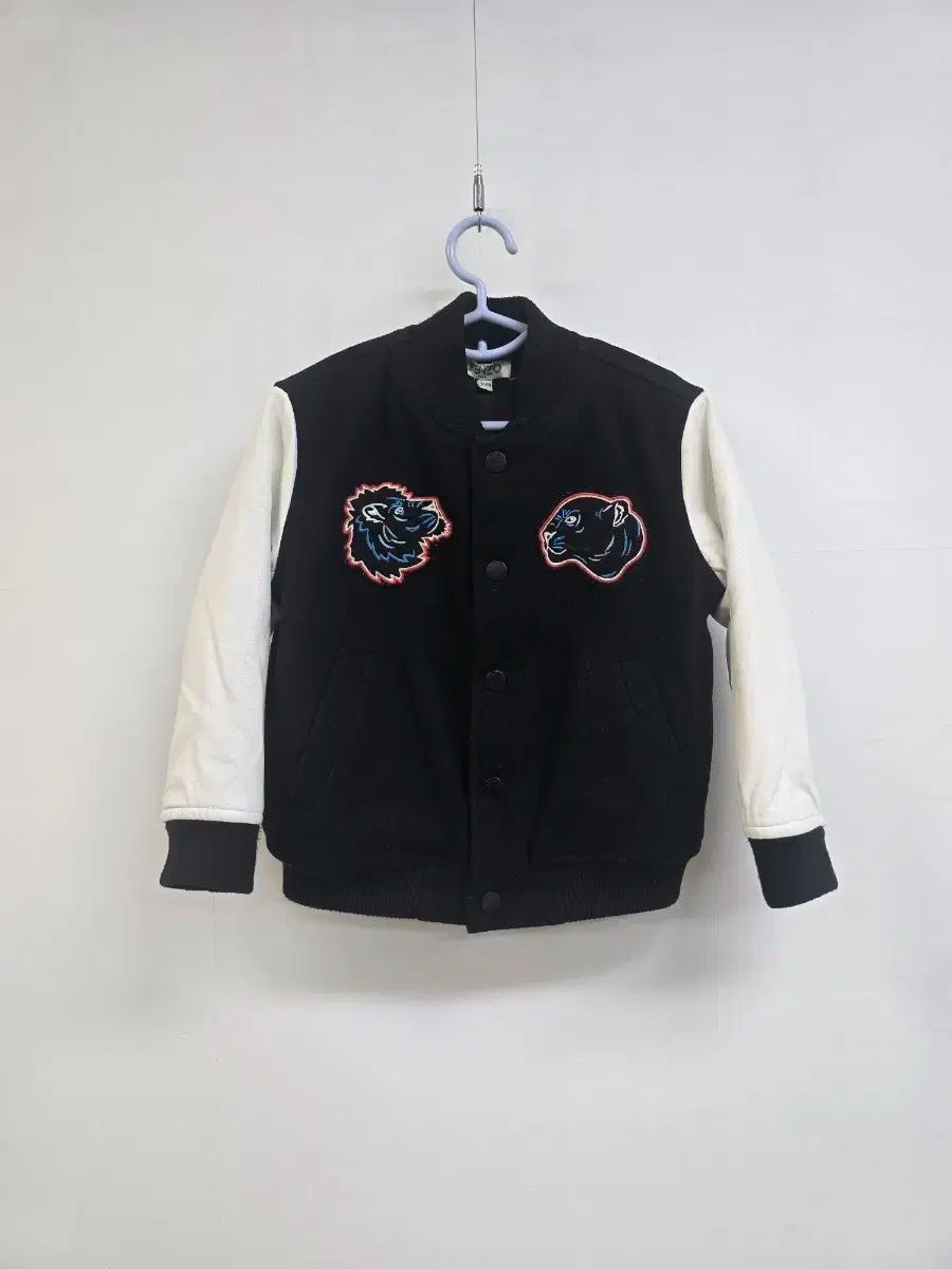 KENZO キッズ 黒 スタジアム ジャケット