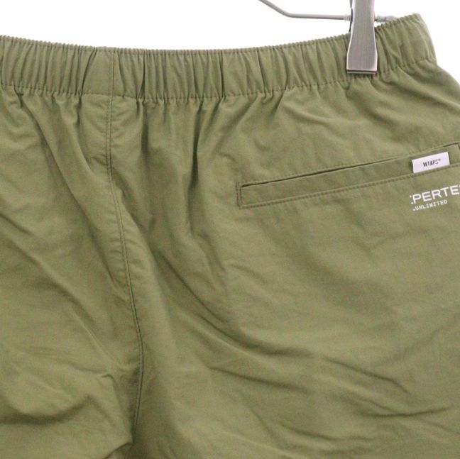 WTAPS (ダブルタップス) 24SS ロゴプリントナイロンショーツ ハーフ