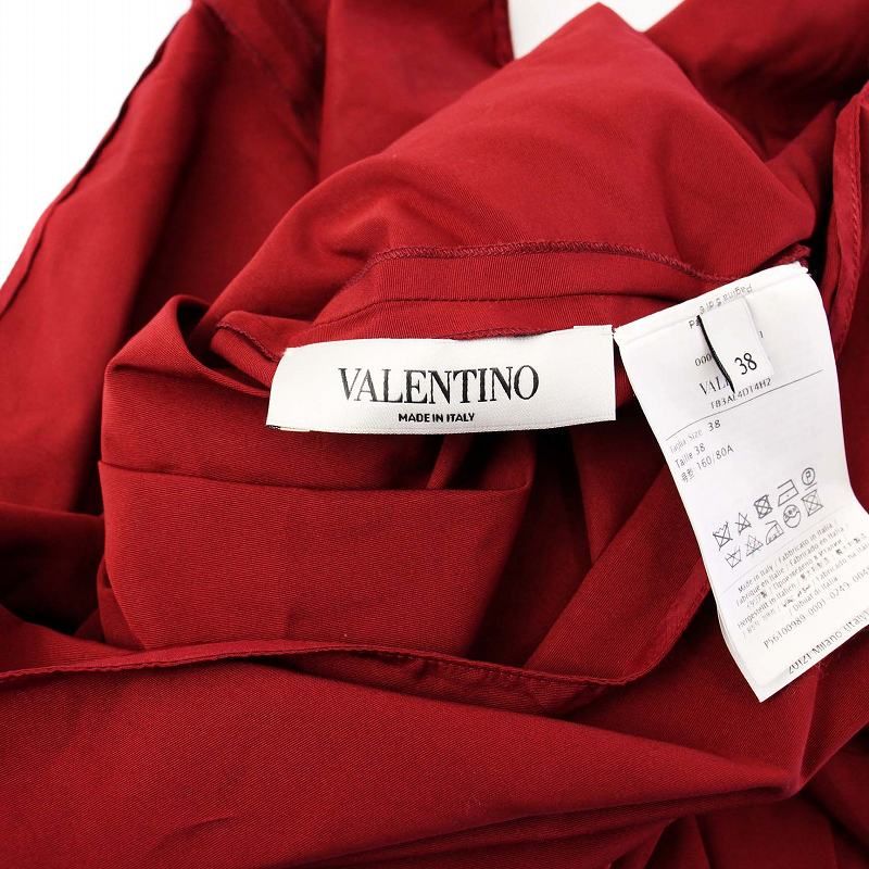 ヴァレンティノ ヴァレンチノ VALENTINO バックリボン ブラウス プル 