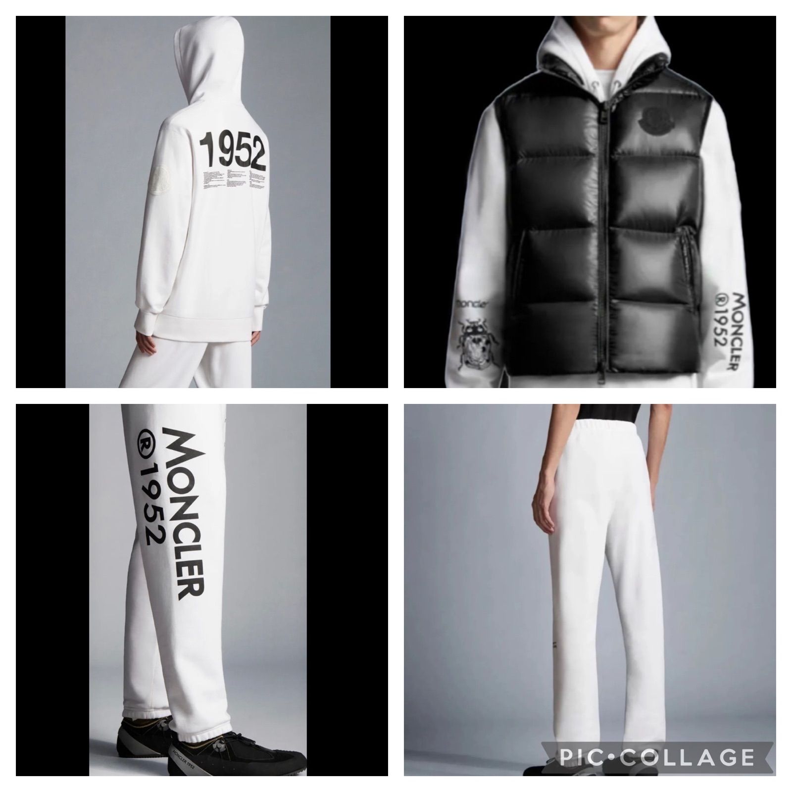 MONCLER モンクレール ジーニアス ジップアップパーカーSET UP【2XL