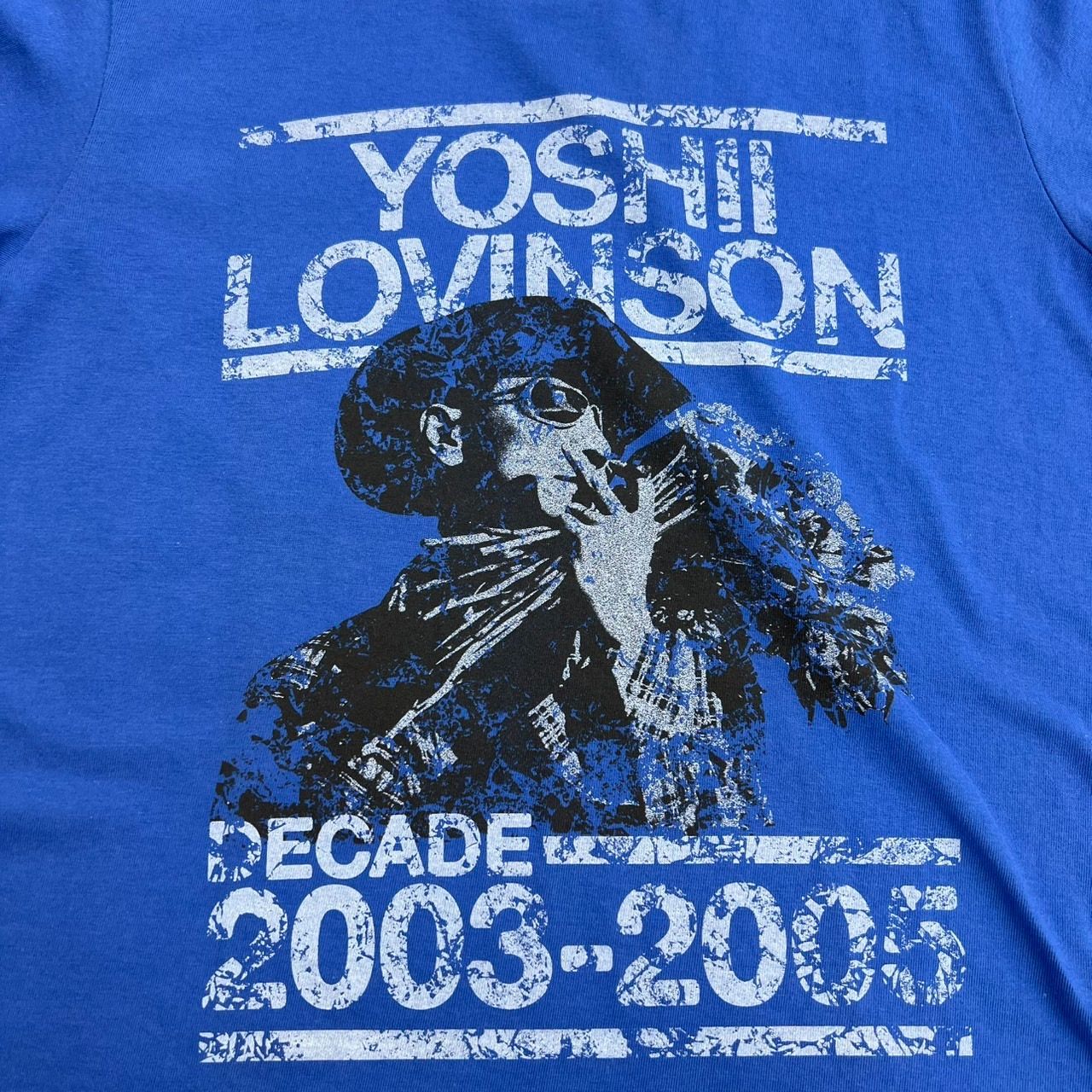 吉井和哉 Tシャツ 2013 YOSHII LOVINSON スーパーライブ ブルー