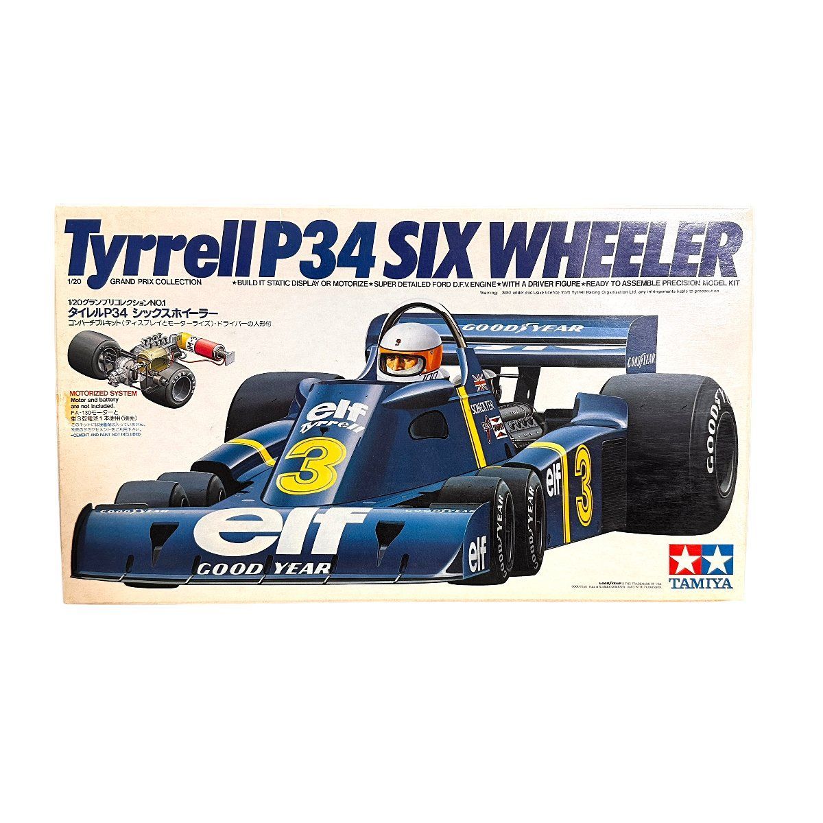 TAMIYA ティレルP34 1 10 未組立 数量は多い - ホビーラジコン