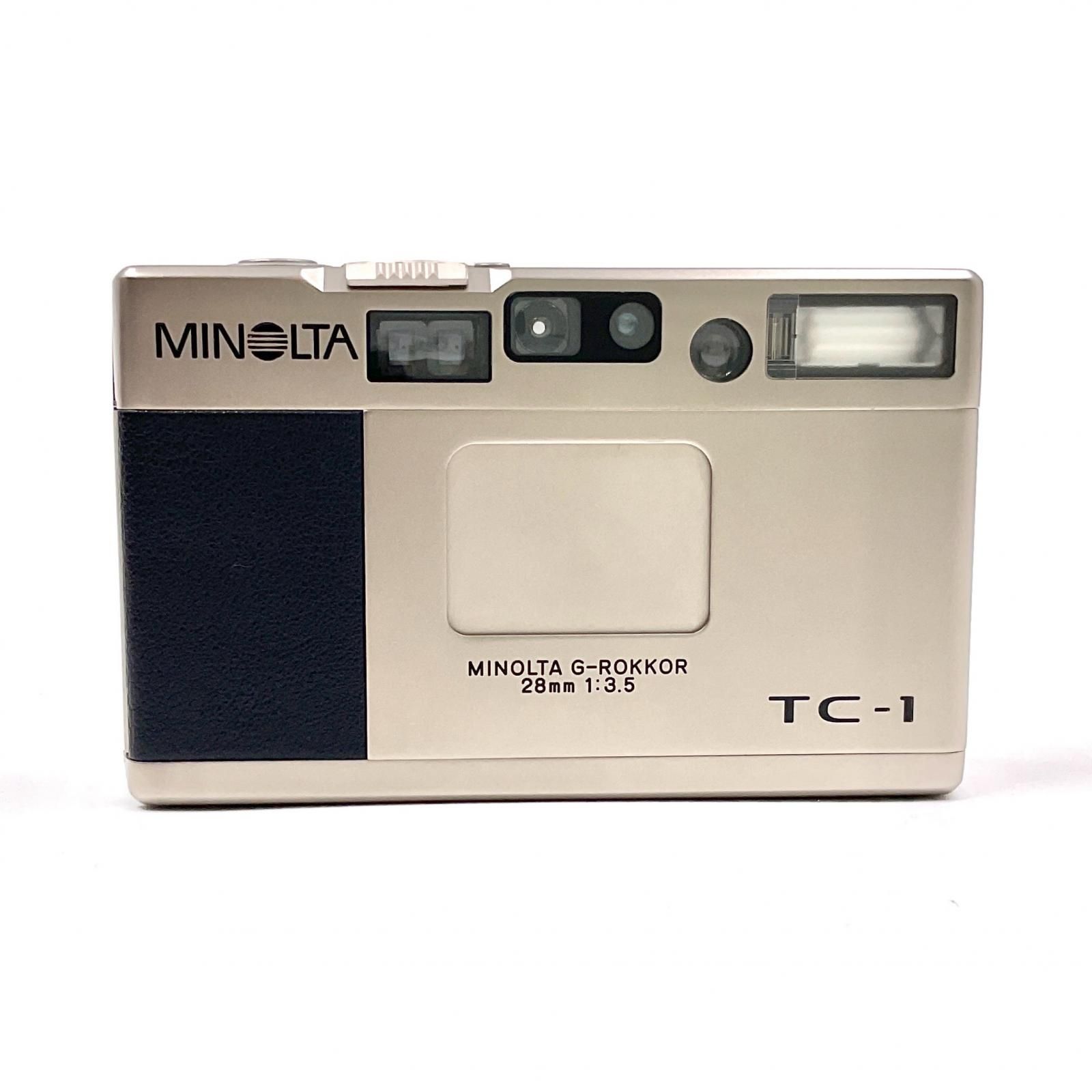 全額返金保証 最速発送 Minolta TC-1 純正革ケース付き 動作 済