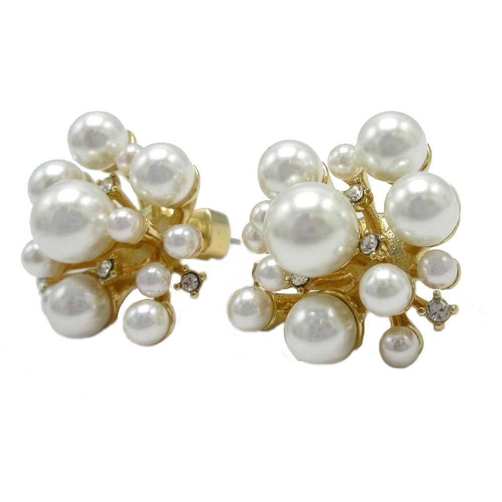 秒で完売 限定【kate spade】x Target パールクラスター ピアス ケイトスペード ニューヨーク アクセサリー kate spade NEW YORK