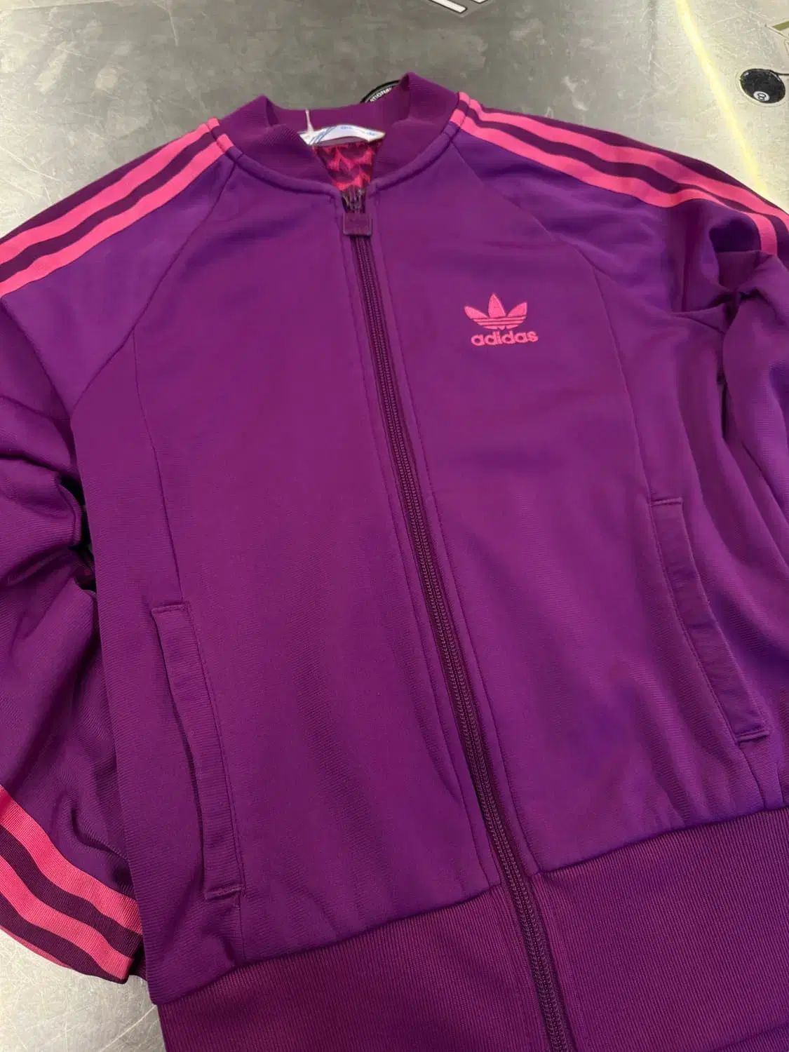 adidas(アディダス) ファイヤーバード 紫 ピンク トラックトップス