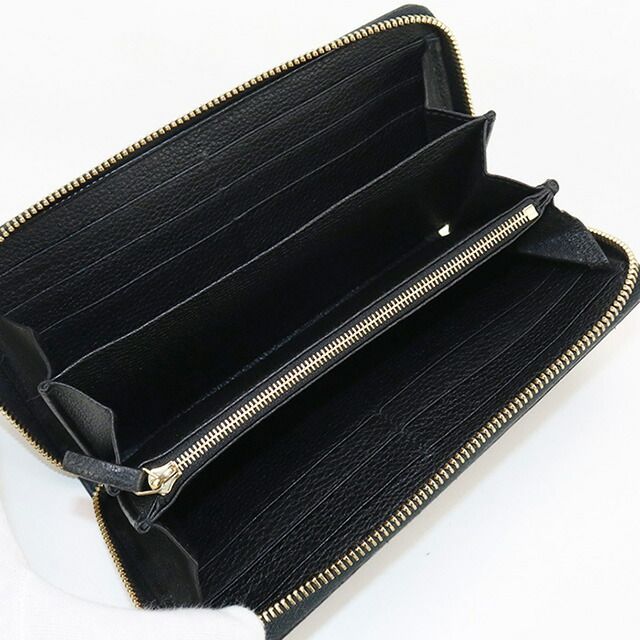 グッチ GUCCI 長財布ラウンドファスナー メンズ 658691 GUCCI ロゴ