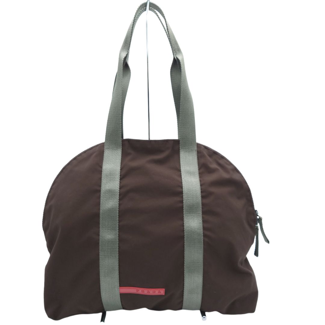 プラダスポーツ PRADA 半月型 半楕円型 トートバッグ ハンドバッグ 