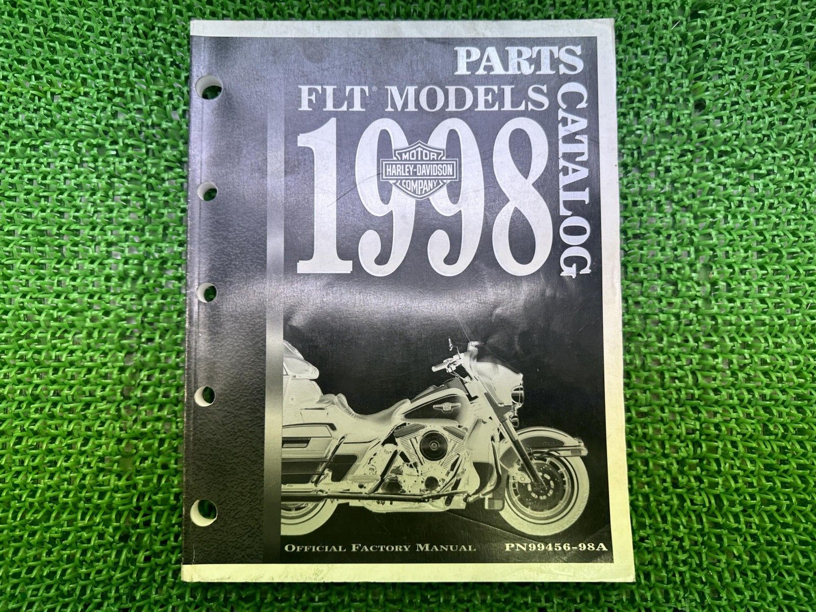 FLT パーツリスト 英語版 ハーレー 正規 バイク 整備書 1998年FLTモデル ツーリング パーツカタログ 車検 パーツカタログ 整備書 Lr
