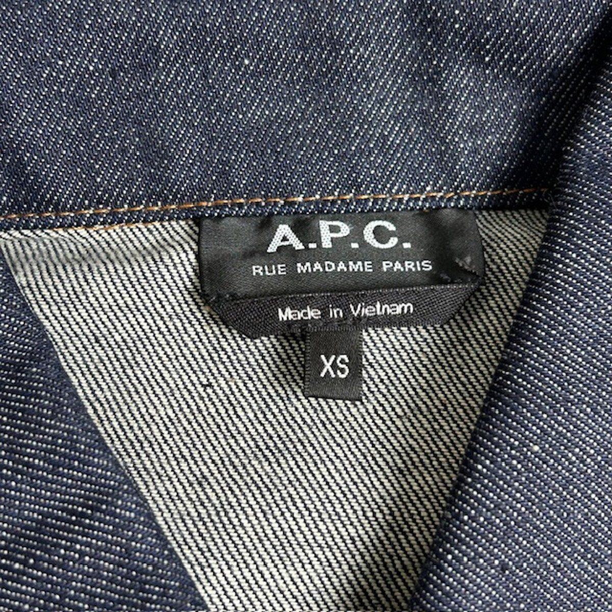 A.P.C アーペーセー デニムジャケット コットン 未使用 XS