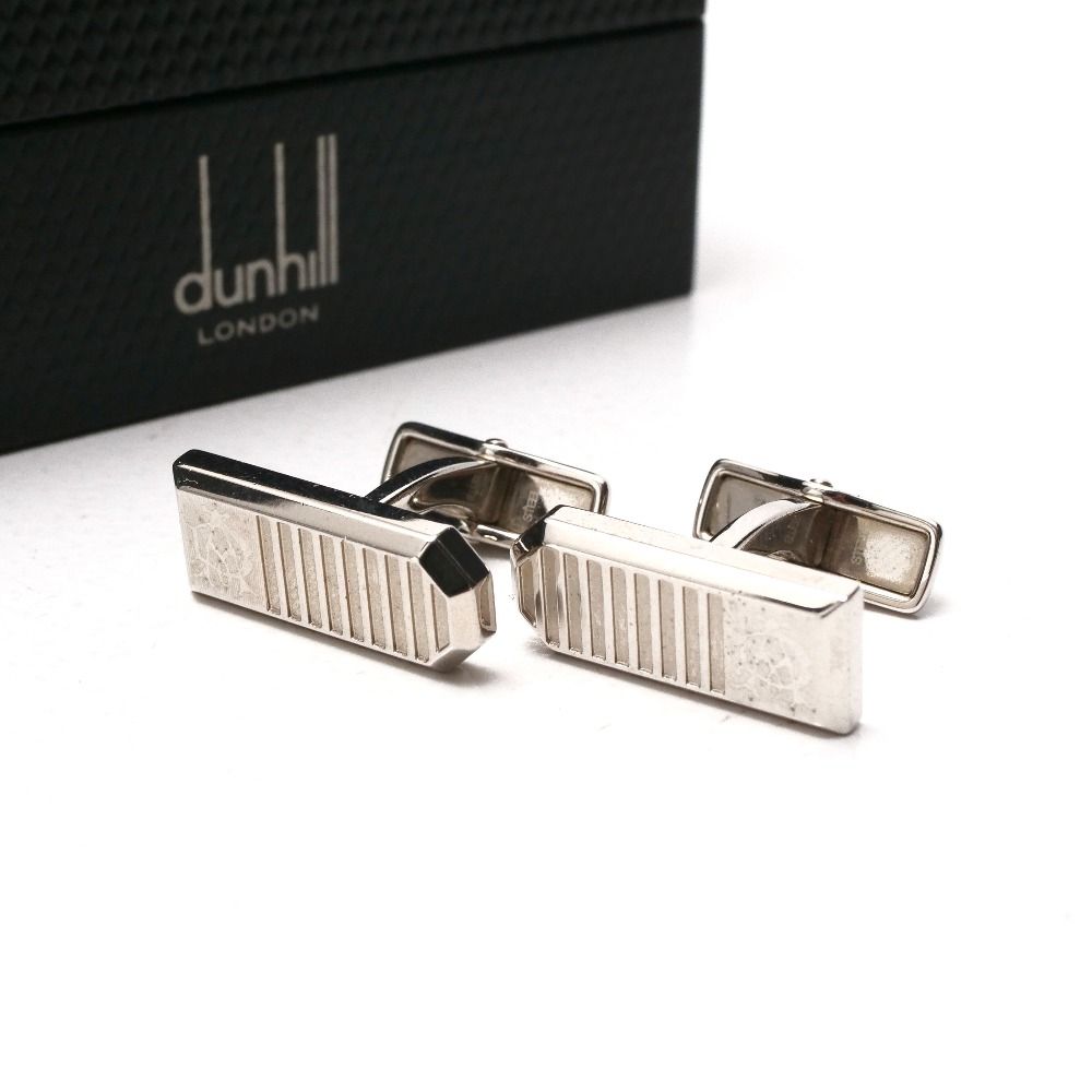 Dunhill ダンヒル カフス ロゴ カフリンクス カフスボタン