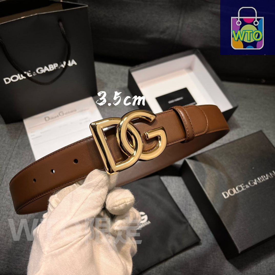 今日特価】Dolce & Gabbana ドルチェ & ガッバーナ レザーベルト