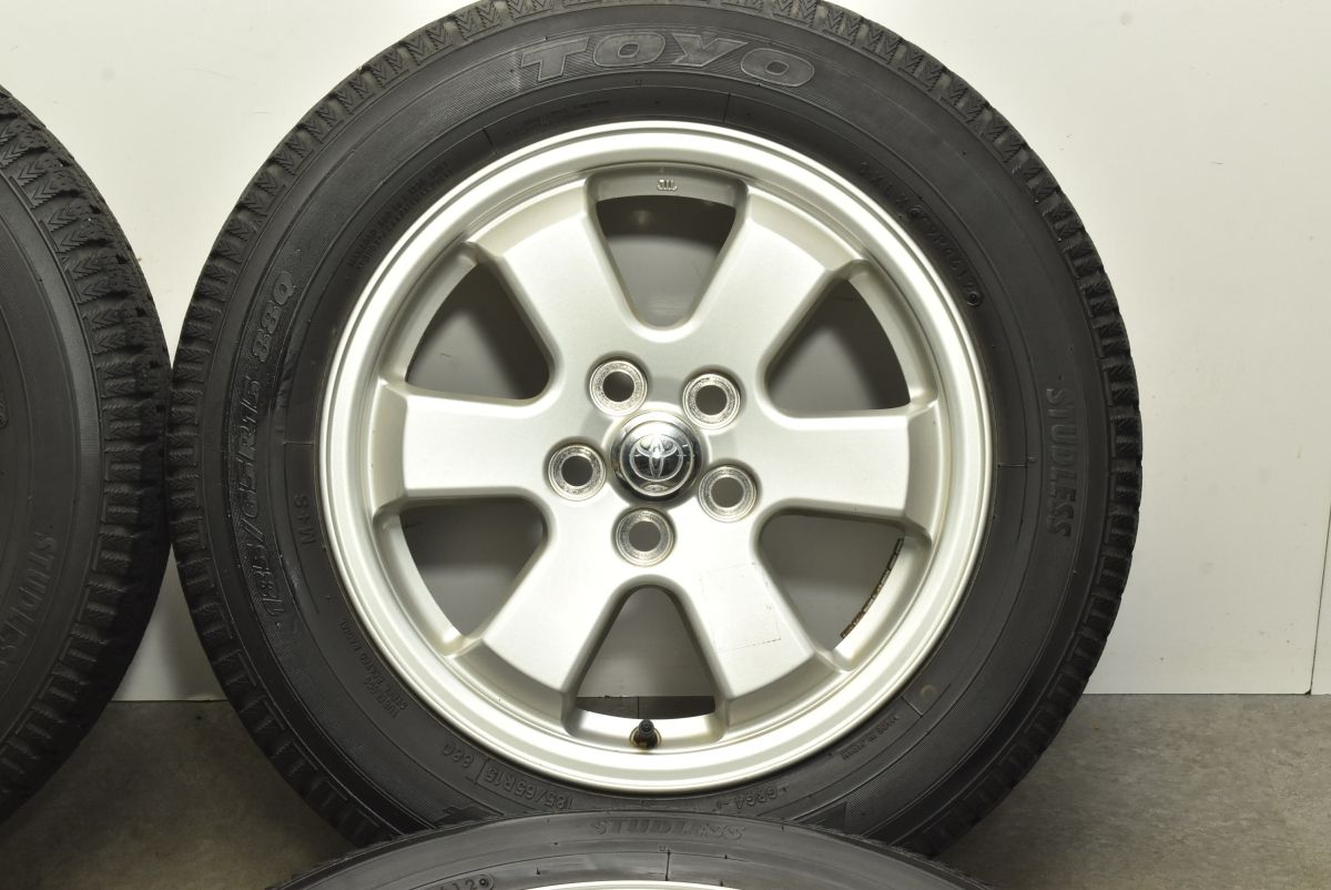 ホイールのみ販売可能】トヨタ 20 プリウス 純正 15in 6J+45 PCD100 