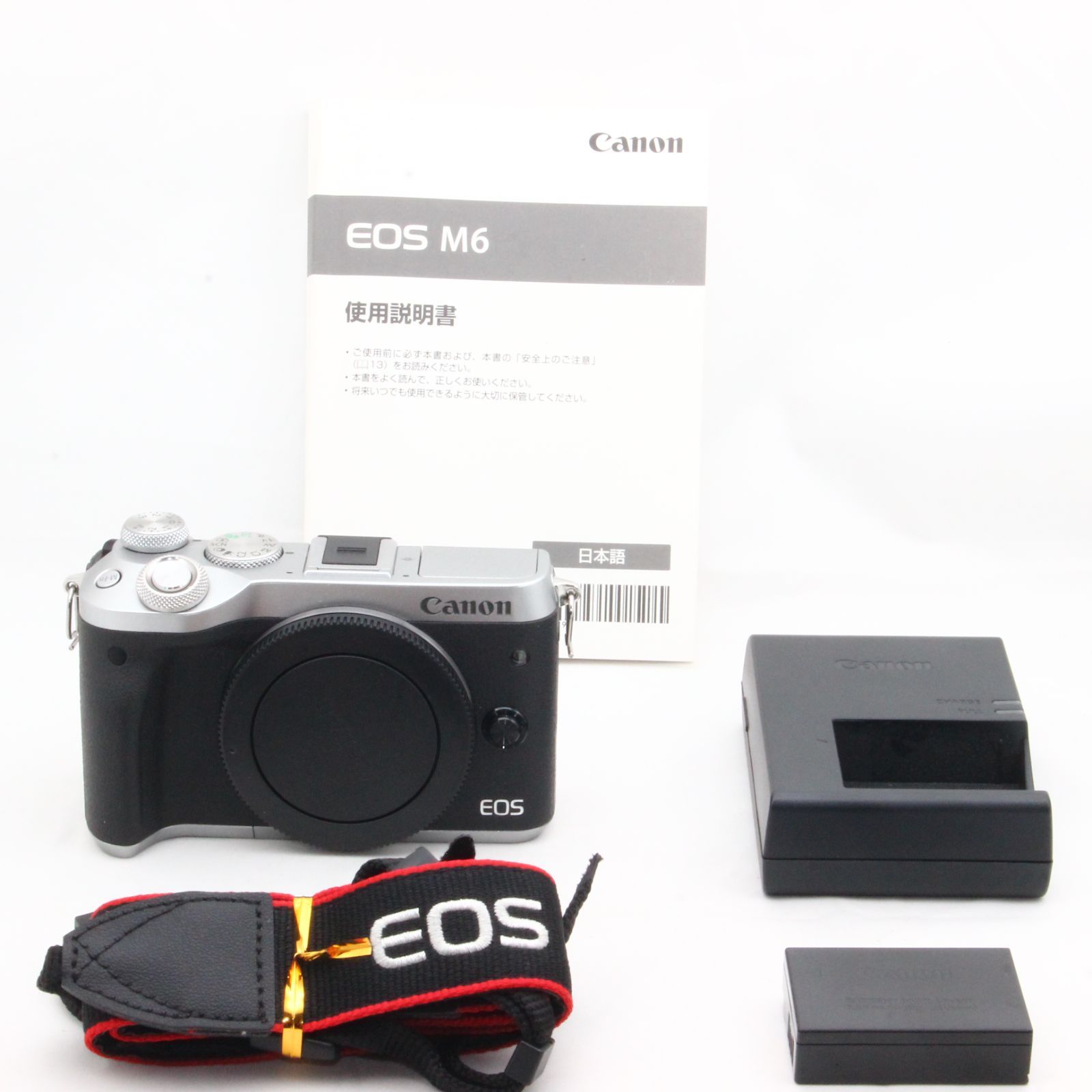 Canon ミラーレス一眼カメラ EOS M6 ボディー シルバー - M&T Camera