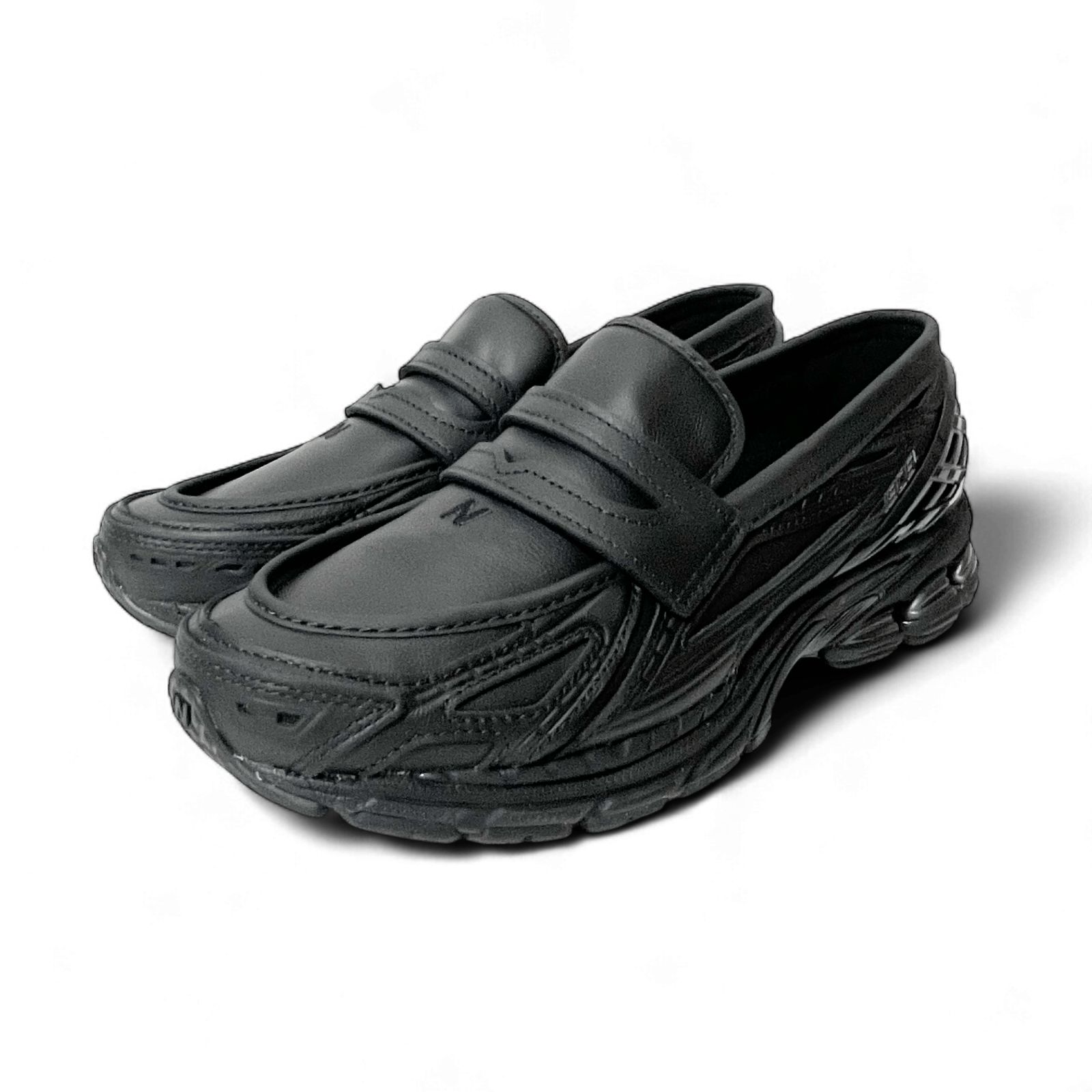 試着のみ ニューバランス 1906l トリプルブラック 27.5 ローファー 日本未発売モデル New Balance TRIPLE BLACK 27cm USA9 D
