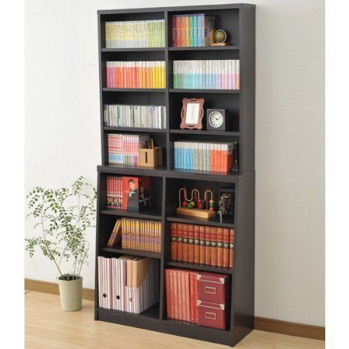 ダークブラウン 高さ180 SCOR-1890 DBR 多目的棚 幅90 山善 YAMAZEN MARWIL-DEMENAGEMENTS_CH