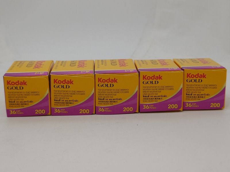 新品 Kodak カラーネガフィルム KODAK GOLD 200-135-36枚撮 [20本セット] コダック （陸便発送）：G-Mach 店 -  カメラ・ビデオカメラ・光学機器