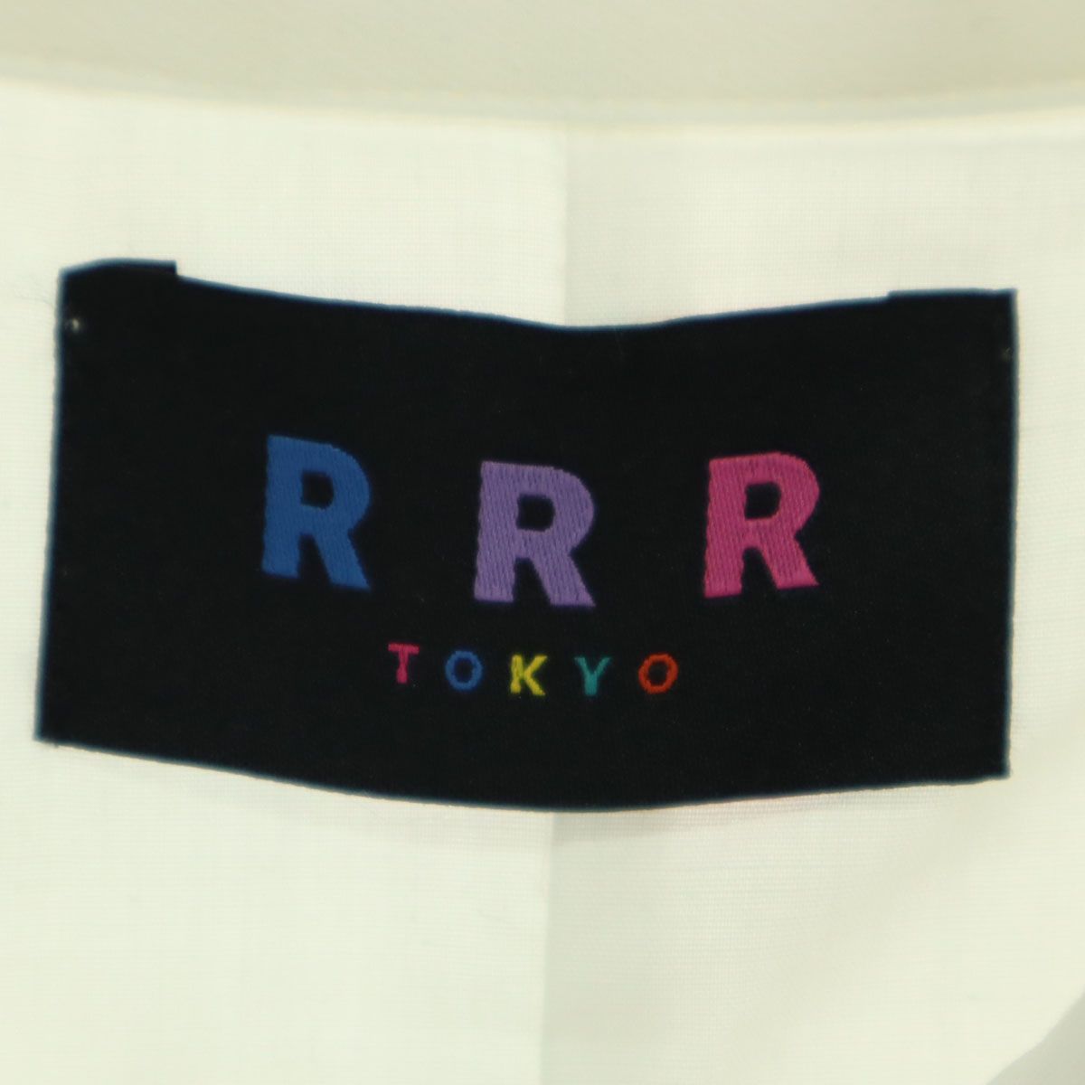 RRR TOKYO 美品　シャツワンピース ブラック RRR TOKYO 美品 シャツワンピース ブラック