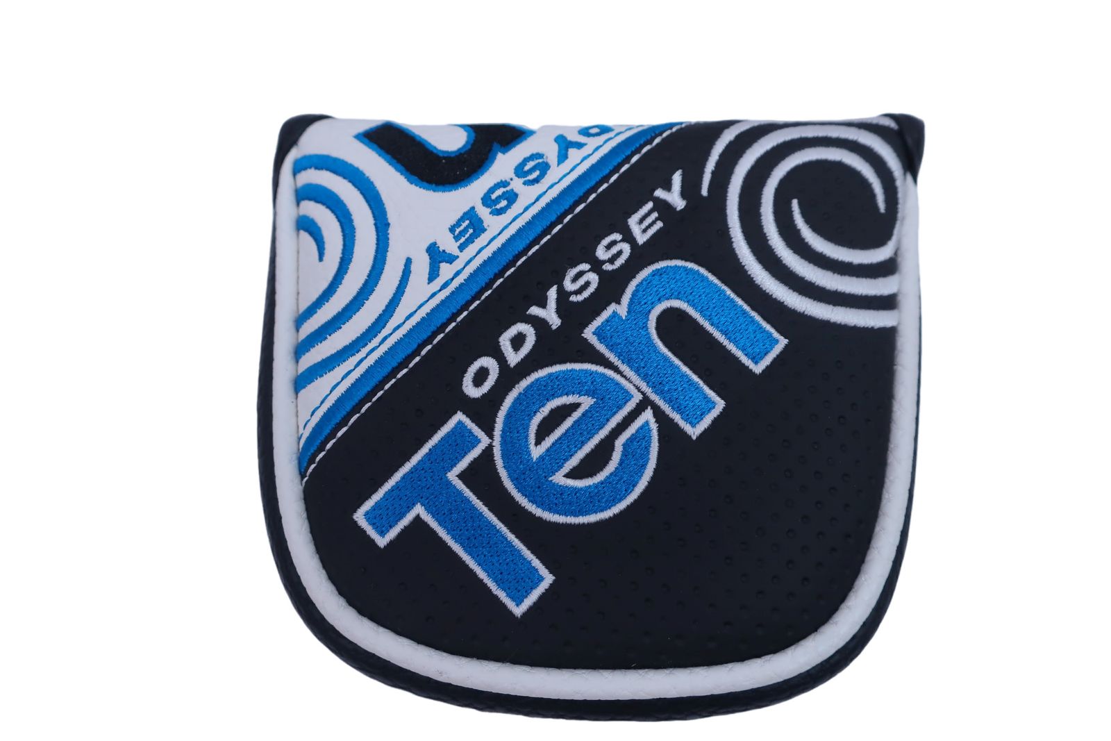 【美品】ODYSSEY(オデッセイ) パターカバー 黒青 ゴルフ用品 2406-0054