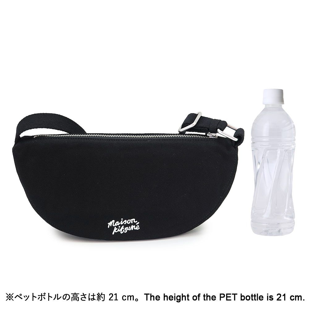 新品タグ付きメゾンキツネ　DOUBLE BOLD FOX HEAD BUMBAG メゾンキツネ ショルダーバッグ ダブル ボールド フォックス