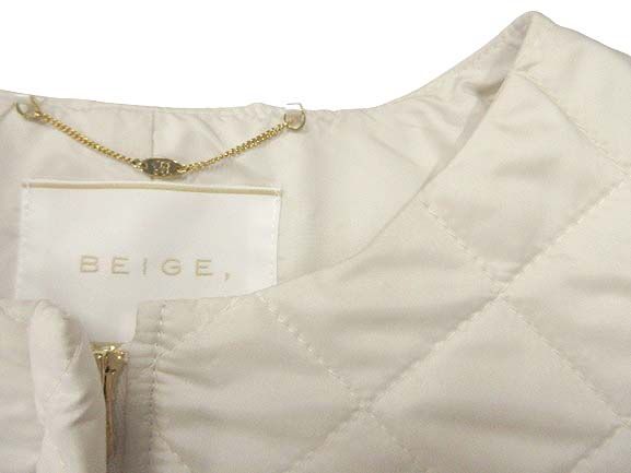 ベイジ BEIGE SERRIS ECRU2 エクリュ2 キルティングコート