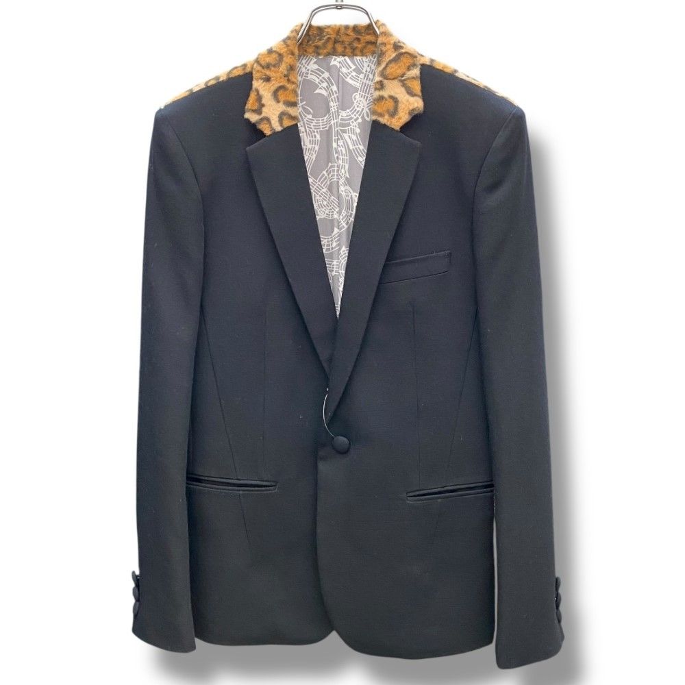 NUMBER (N)INE 14AW レオパード切替スクールジャケット サイズ3 - メルカリ