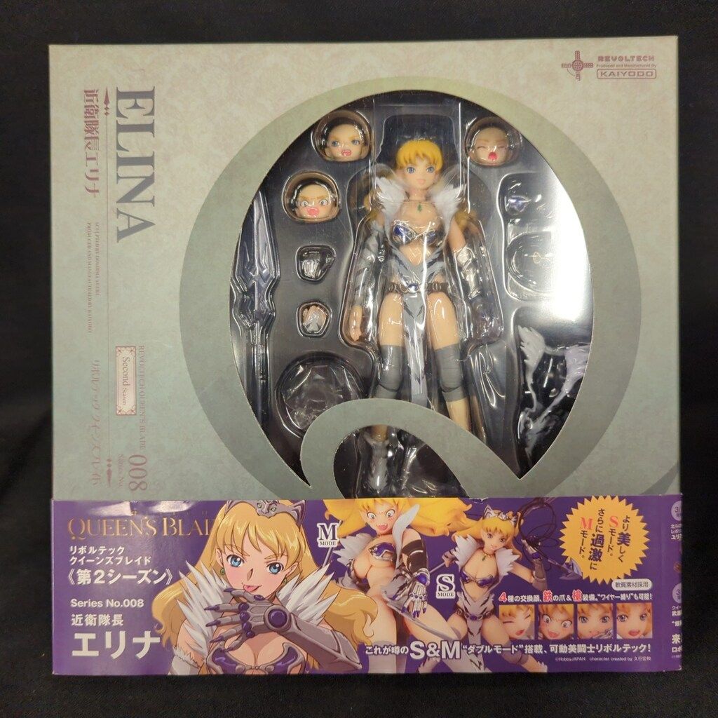海洋堂 リボルテック/クイーンズブレイド 近衛隊長エリナ 008