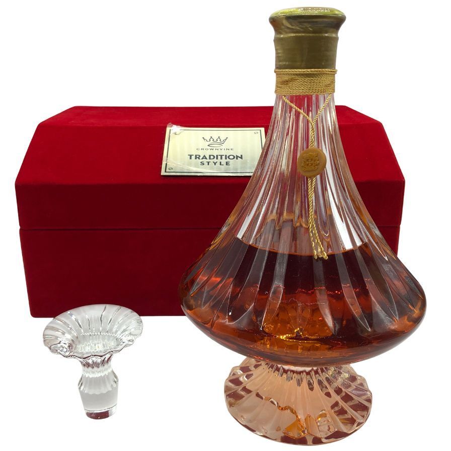 トラディション スタイル クリスタルデキャンタ 600ml 40%【H1】 商品