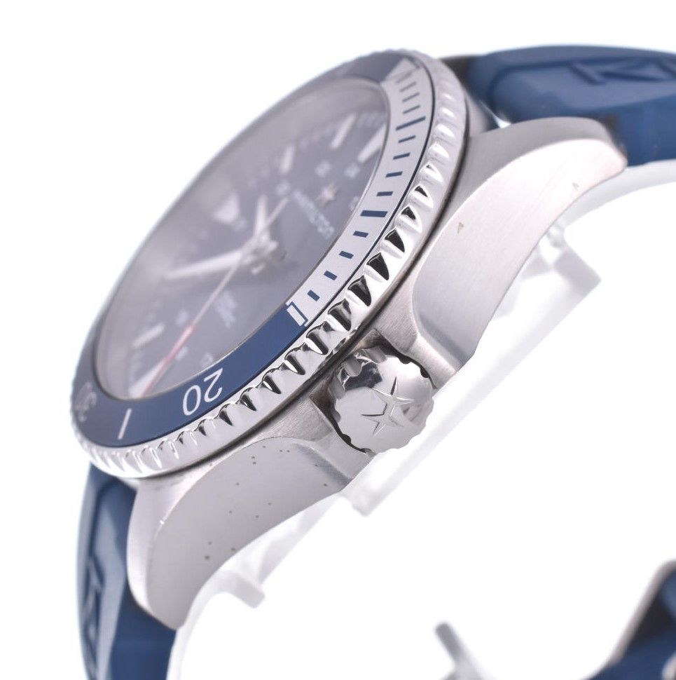 ハミルトン HAMILTON H823450 カーキネイビー スキューバオート