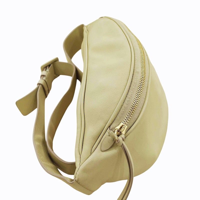 ジルサンダー ボディバッグ ショルダーバッグ ムーンベルトバッグ ベージュ ジルサンダー ボディバッグ ショルダーバッグ ムーンベルトバッグ ベージュ