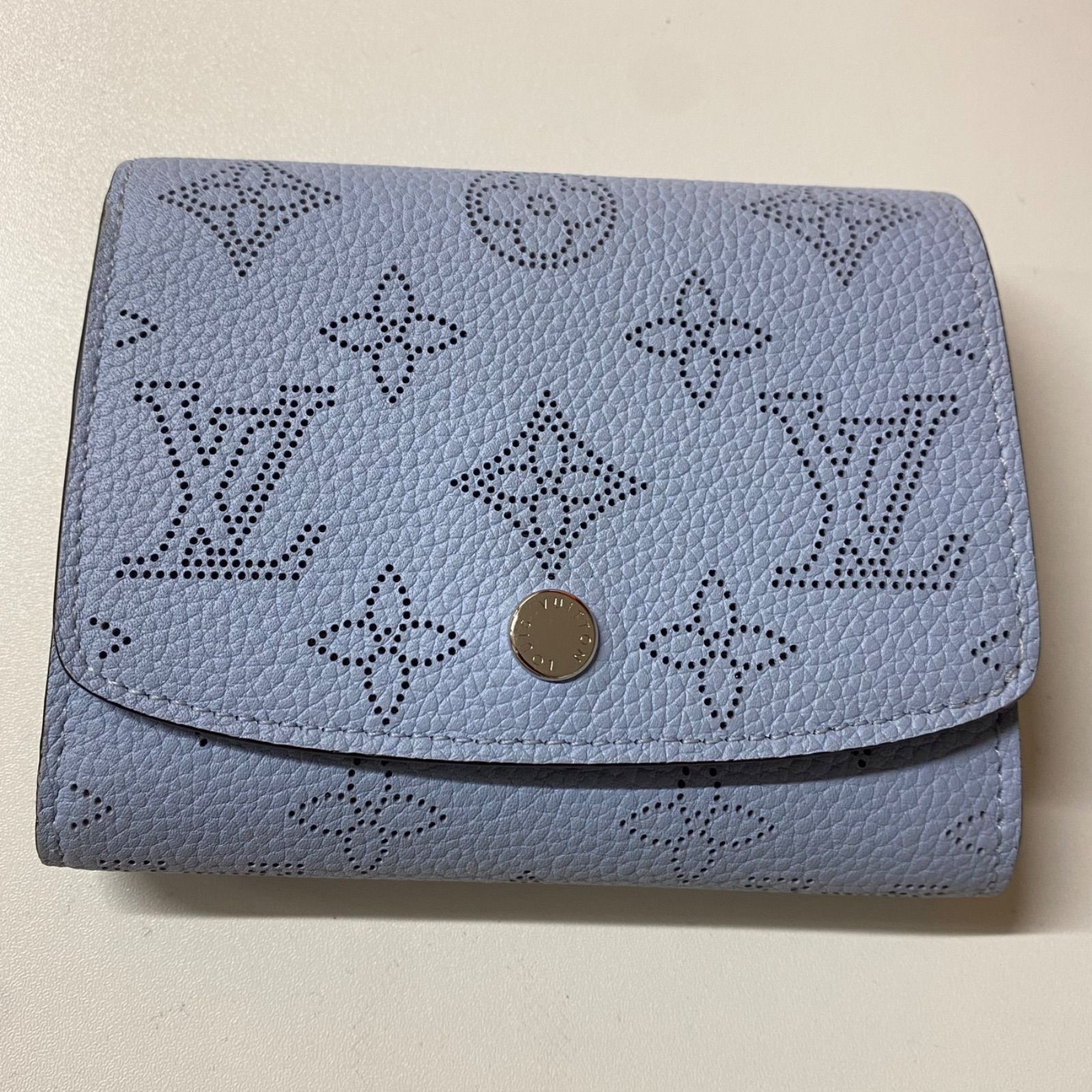 LOUIS VUITTON】 ルイヴィトン マヒナ イリス 極美品 二つ折り