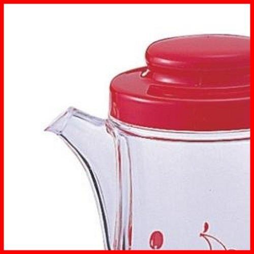 ピッチャー 大 とんかつソース入れ レッド 調味料入れ 910ml ブルーム リス