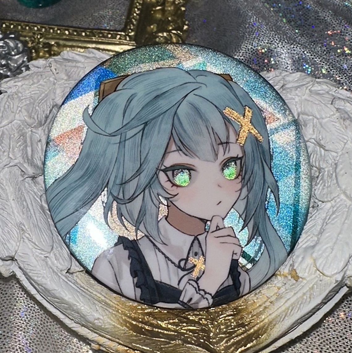 原神 同人缶バッジ ファルザンA 58mm 缶バッヂ - メルカリ