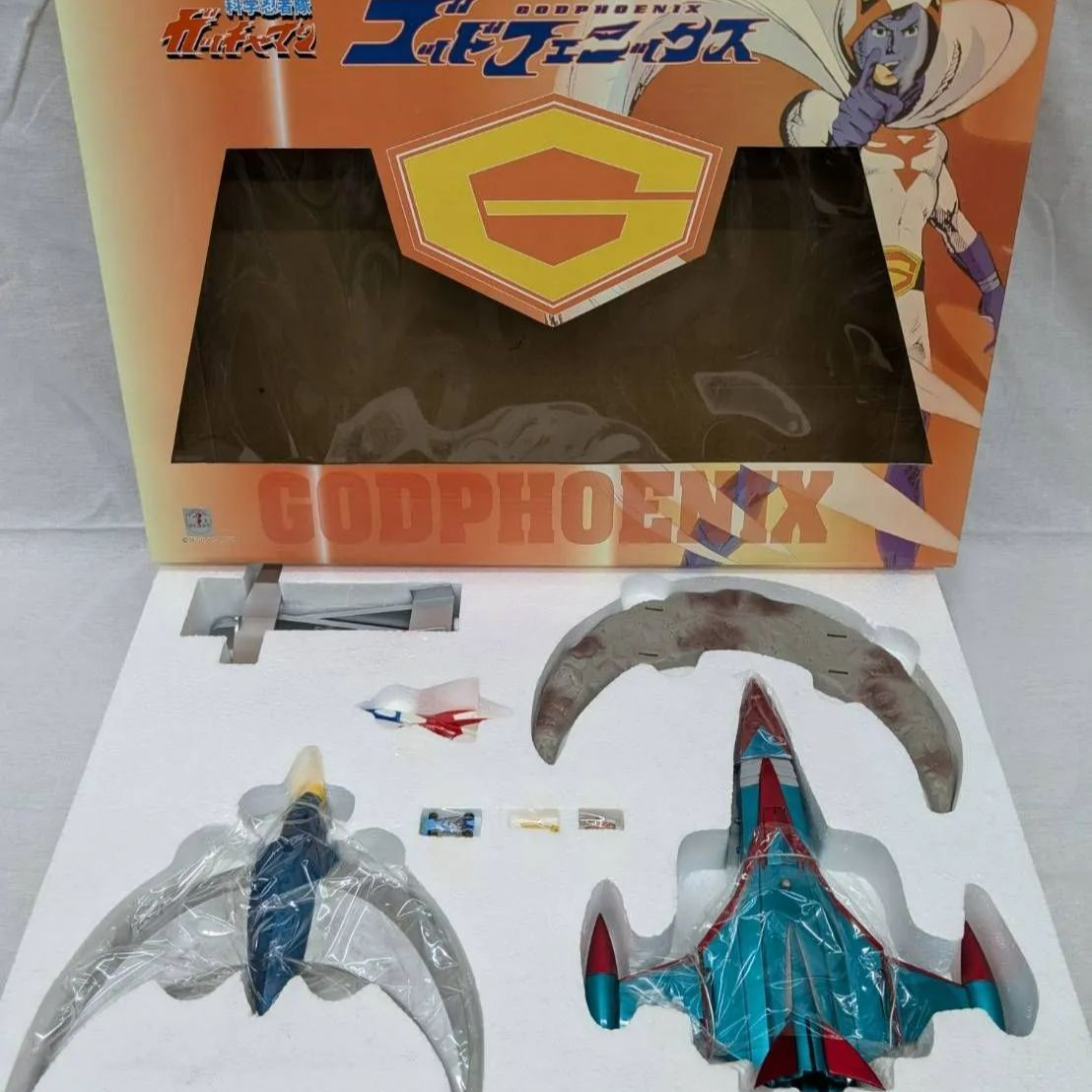 ユニファイブ 超真合金 科学忍者隊 ガッチャマン ゴッド