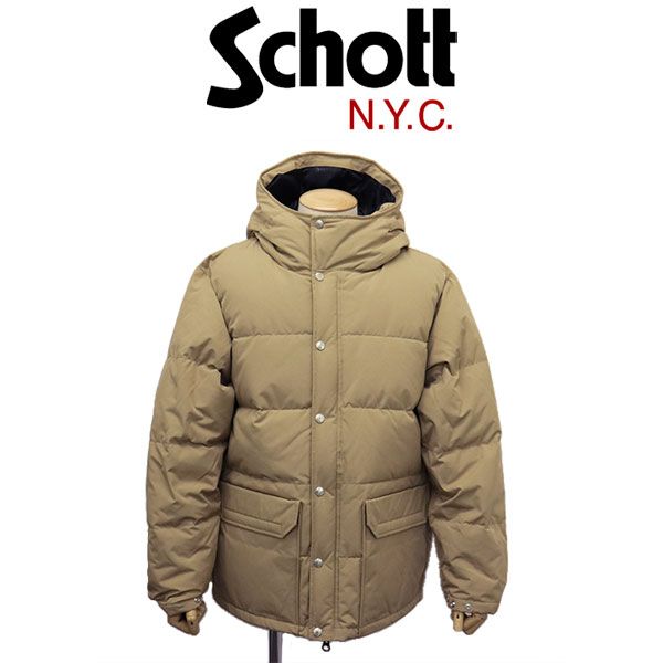 Schott CLASSIC HOODED DOWN JKT M