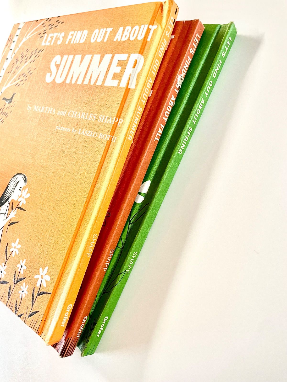 LET'S FIND OUT ABOUT シリーズ LET'S FIND OUT ABOUT 」SPRING & SUMMER & FALL （3冊セット