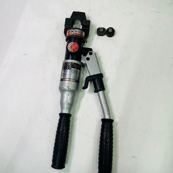デンサン油圧圧着機DCH60E手動 動作品